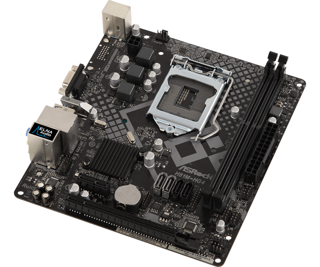 Placa-Mãe AsRock H81M-HG4 R4.0 LGA 1150