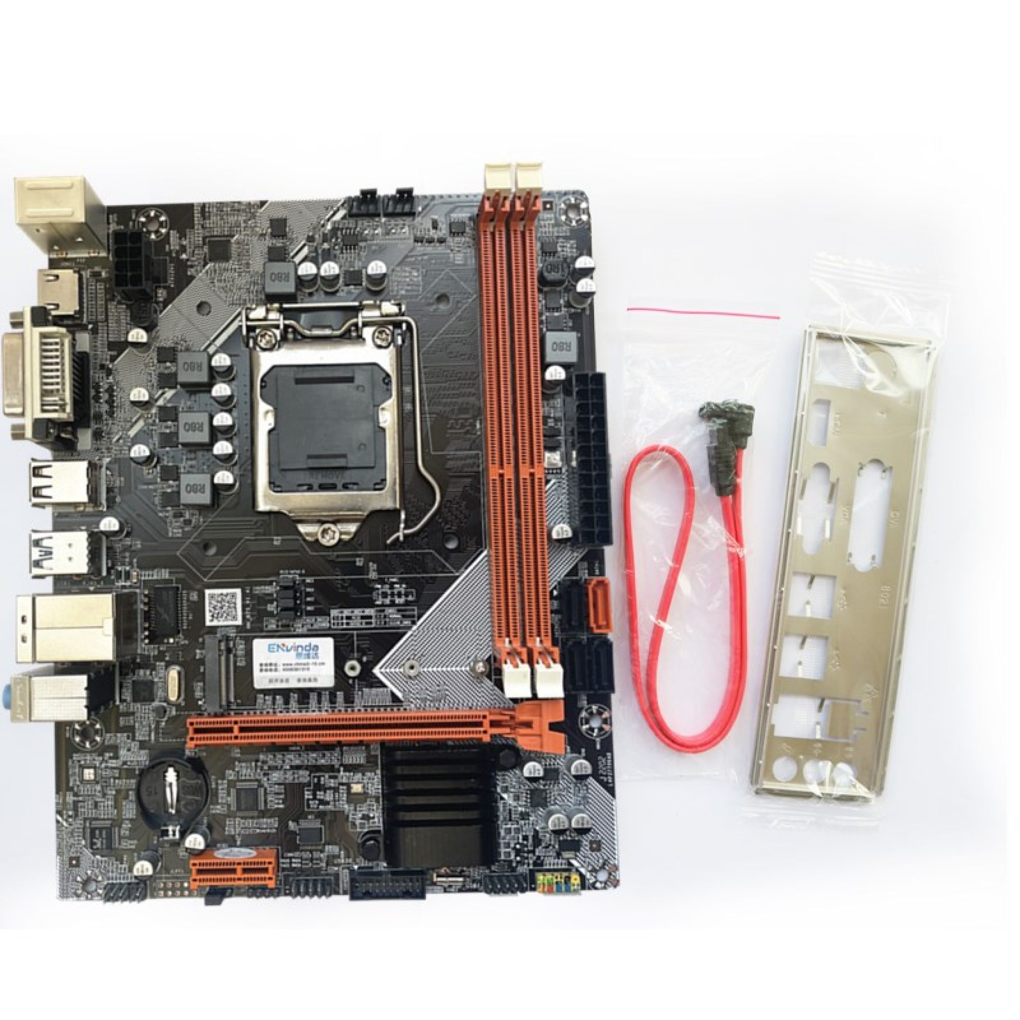 B Placa M E De Desktop Pc M Lga Para Cpu I I I Mem Ria Ddr