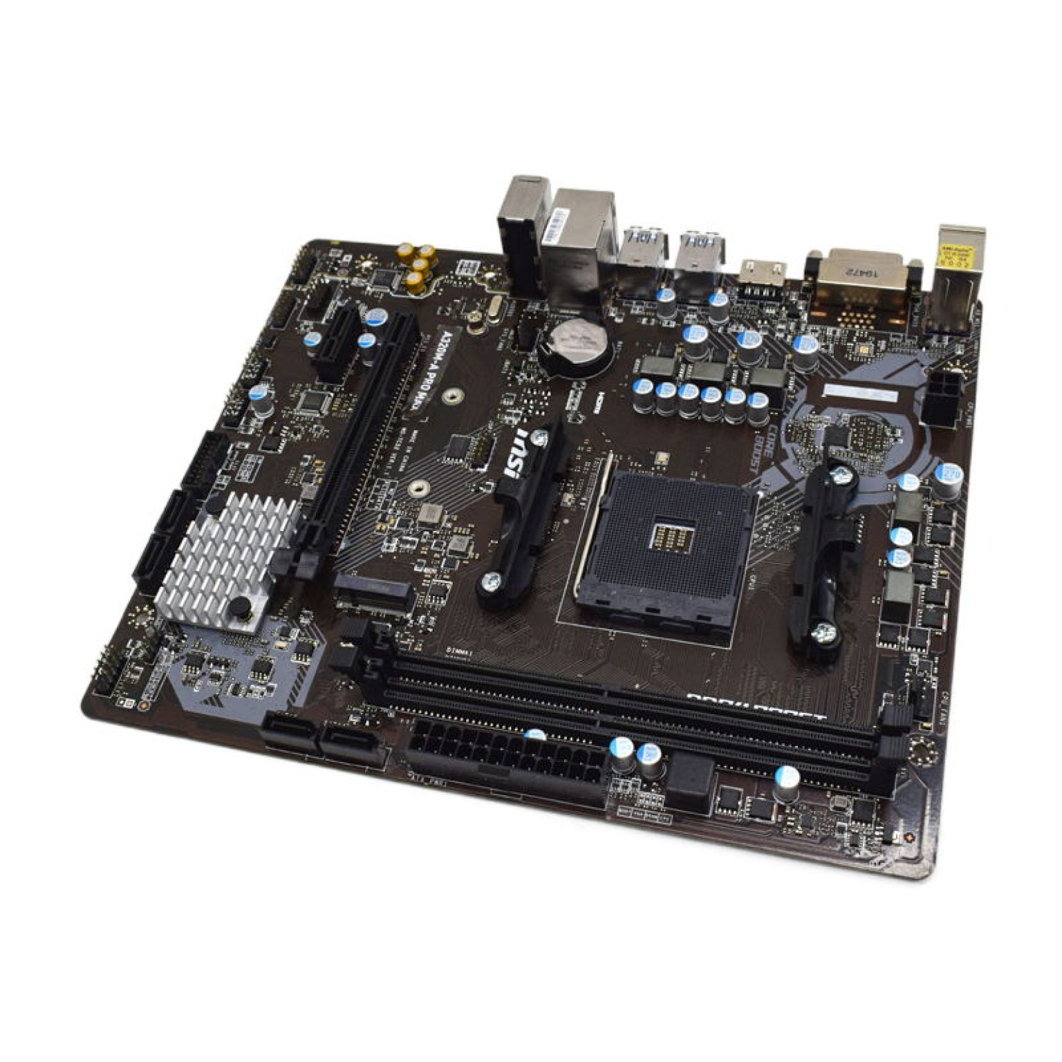 Msi A M A Pro Max Placa M E Am Ddr At Gb Pci E Usb Amd A Micro Atx Para Cpus