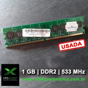 Memória 1 GB DDR2 533 MHz