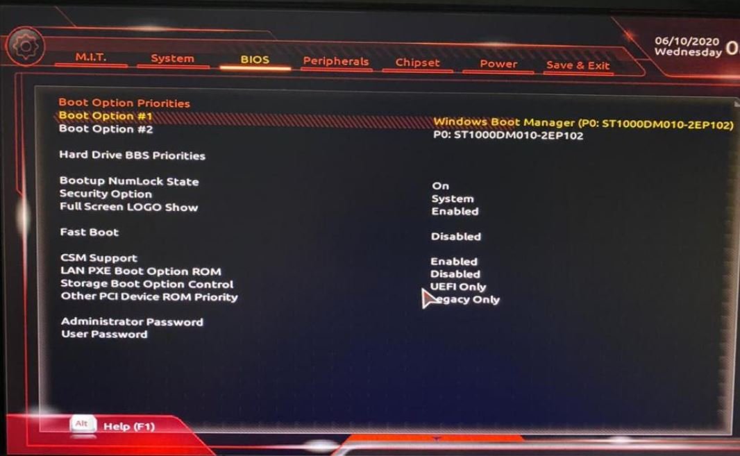 Diferença entre BIOS e UEFI