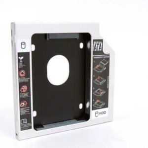 Adaptador Caddy Segundo HD SSD SATA para Notebook Drive 12.7 mm